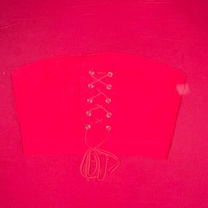 Fashion Nova Red Tube Top